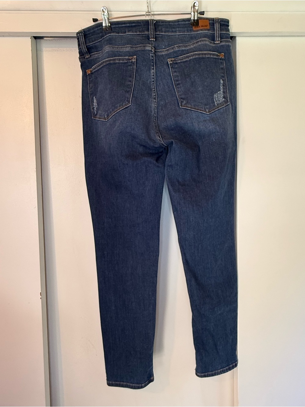 Judy Blue Dark Blue Skinny Jeans - Picture 9 of 13